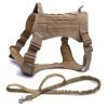Brown Harness and Leash