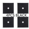 4pcs Black