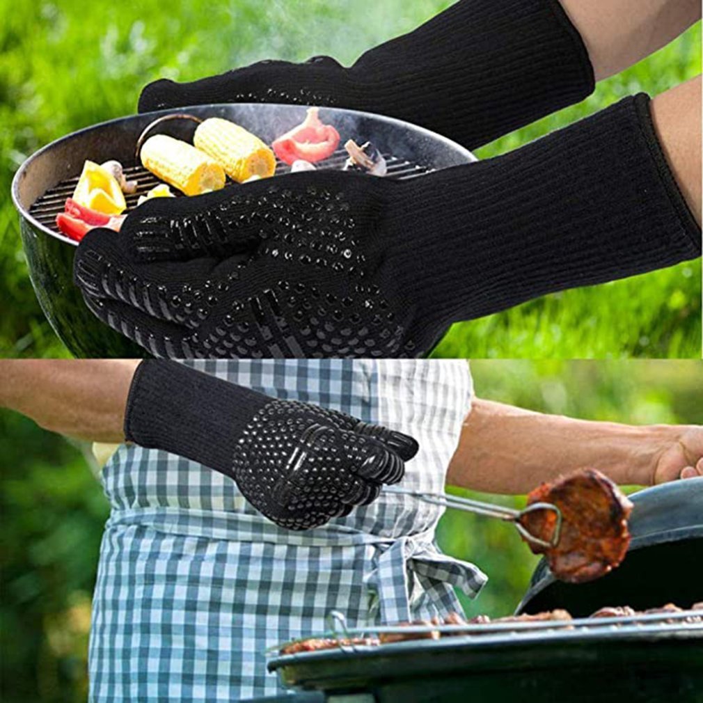 800 Degrees Temperature Resistant Oven Gloves