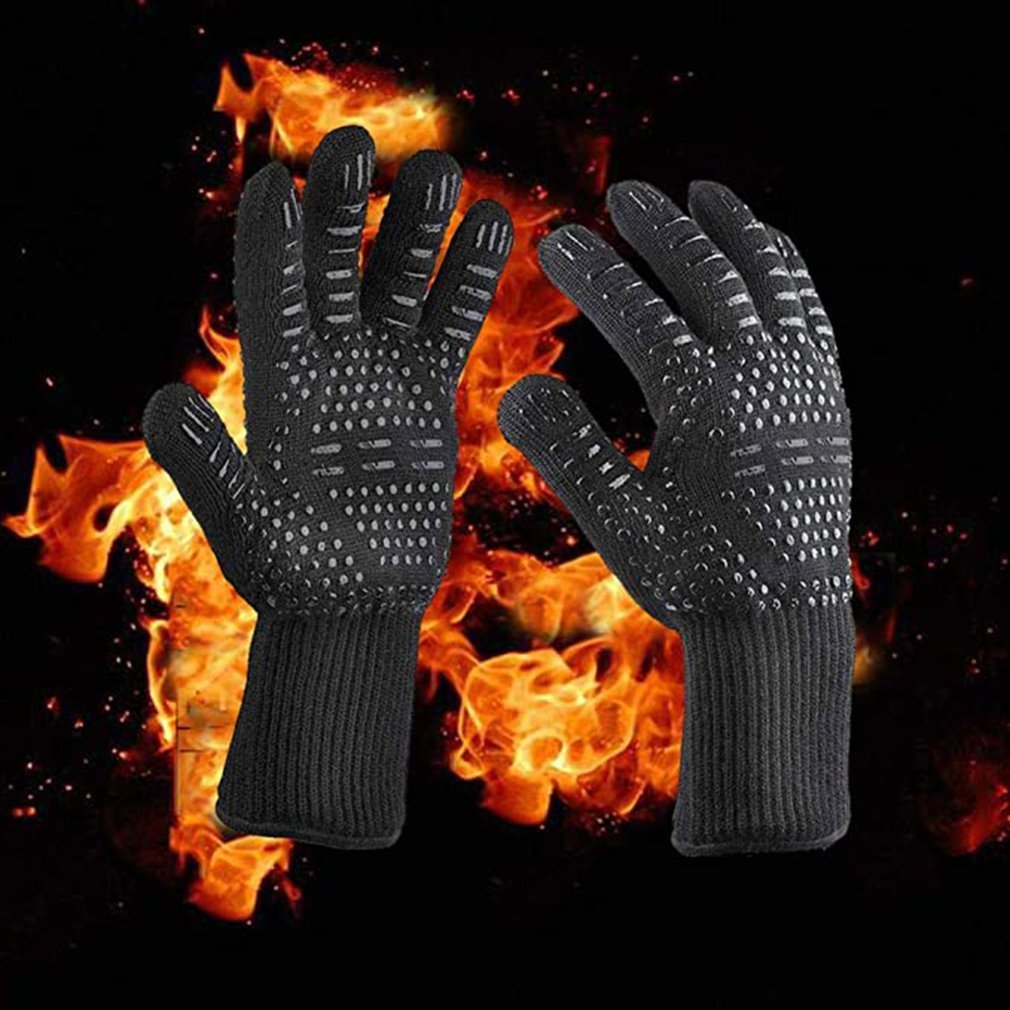 800 Degrees Temperature Resistant Oven Gloves