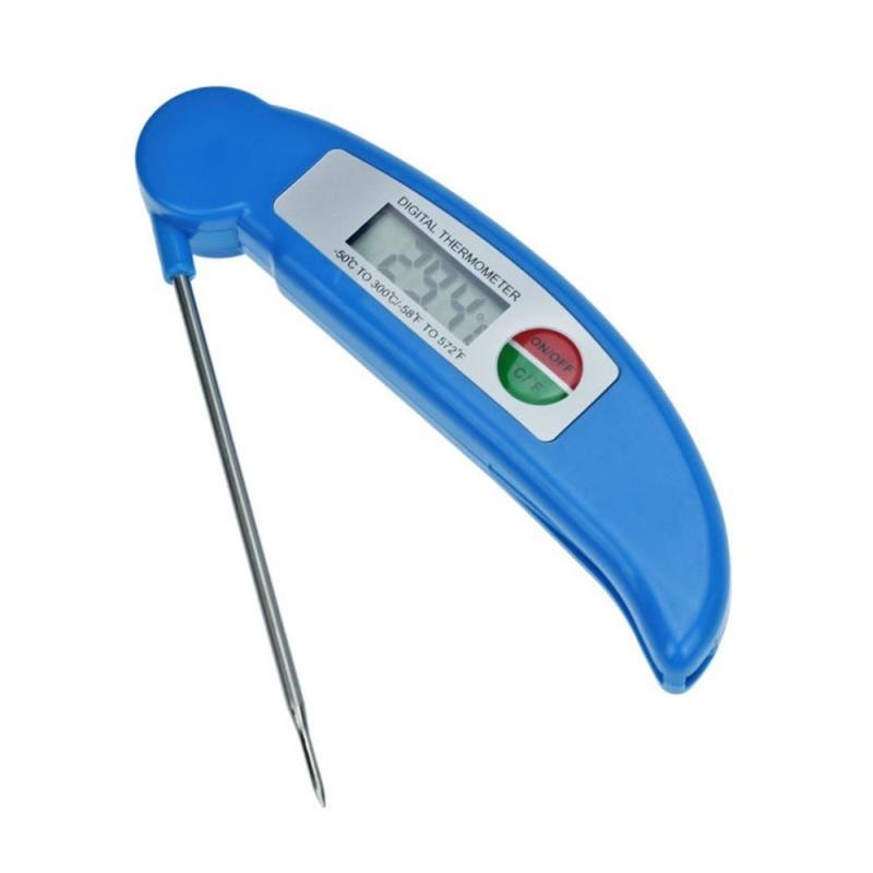 LCD Display Foldable Food Thermometer