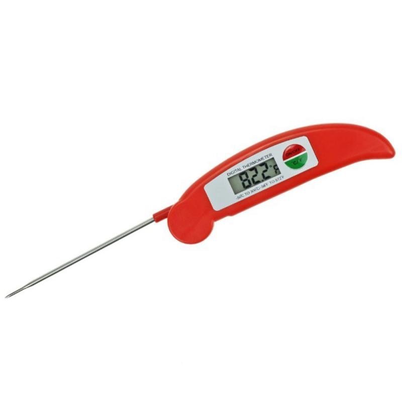 LCD Display Foldable Food Thermometer