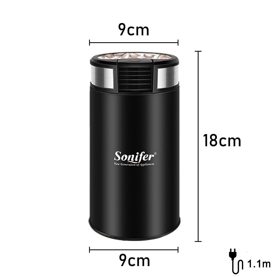 Mini Electric Stainless Steel Coffee Beans Grinder