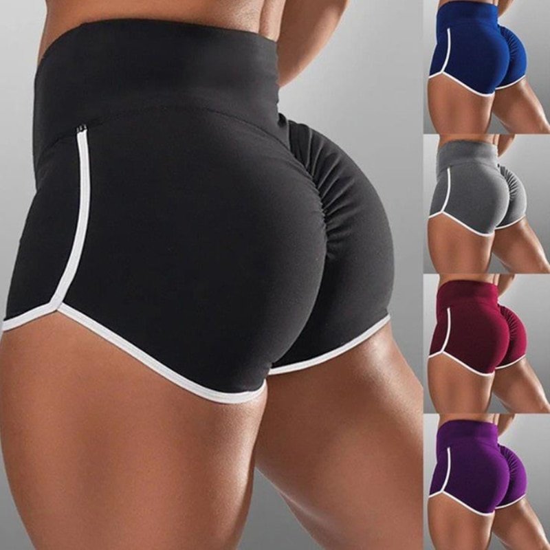 Women's Seamless Shorts with Push Up