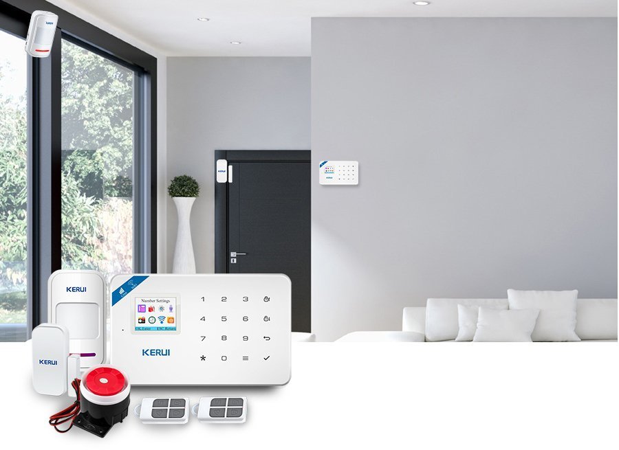 Intelligent Home WIFI GSM Security Alarm System
