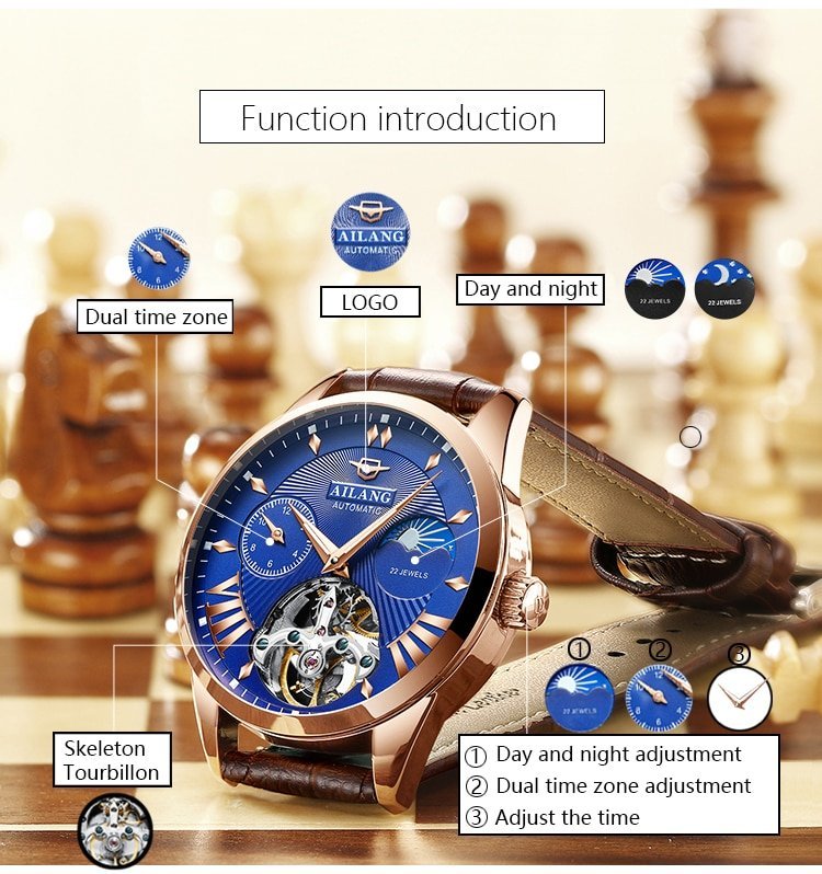 Men's Retro Style Mechanical Watches