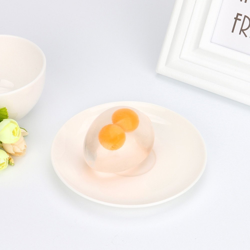 Transparent Squishy Egg Fidget Toy