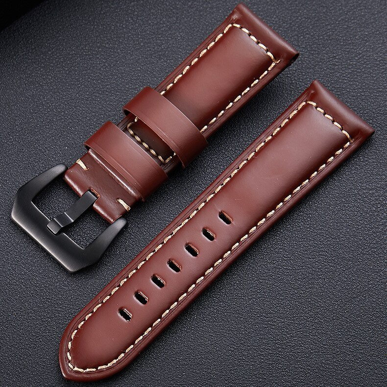 Vintage Cow Leather Thick Bands for Fossil Watch