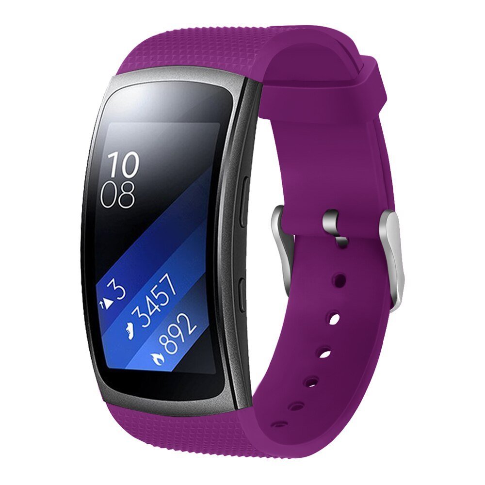 Soft Silicone Sport Band for Samsung Gear Fit 2 Pro / Fit 2