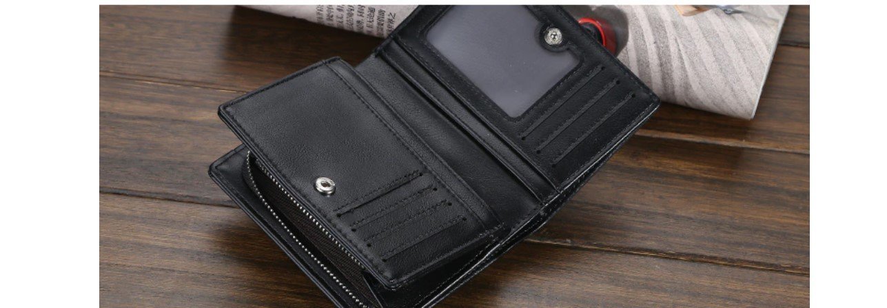 Men's Short Leather Wallet