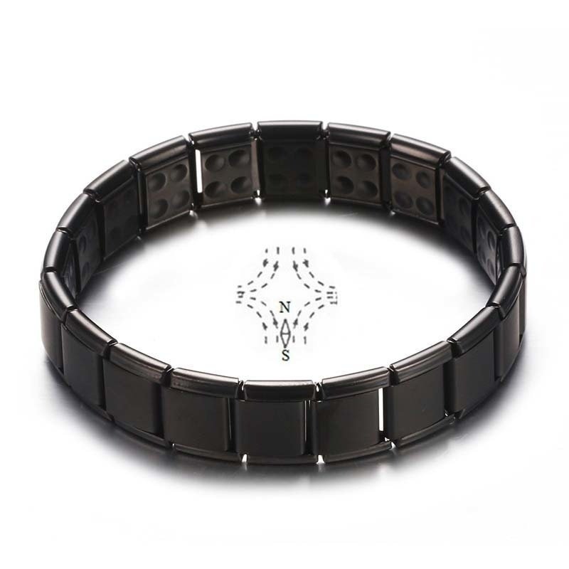 Stainless Steel Germanium Magnetic Chain Bracelet