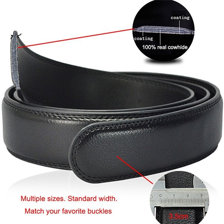 Men's Top Quality Genuine Luxury Leather Belts