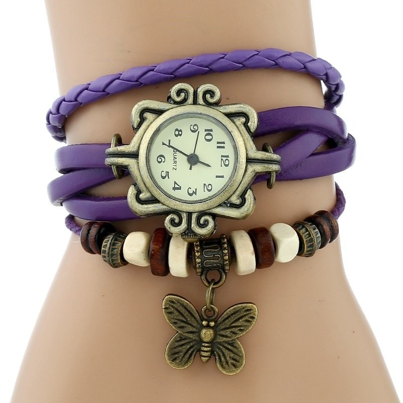 Vintage Watches With Butterfly Pendants