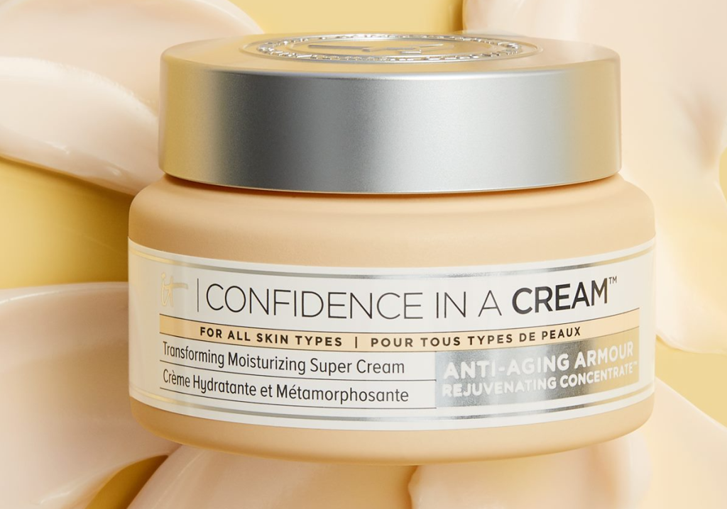 jar of IT Cosmetics Confidence in a Cream
