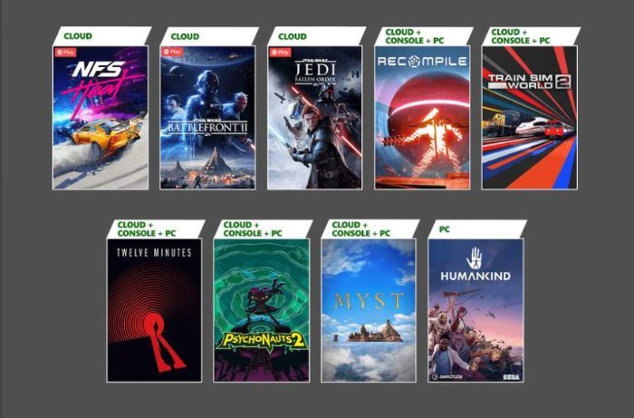 Free Xbox games coming to Xbox Games Pass