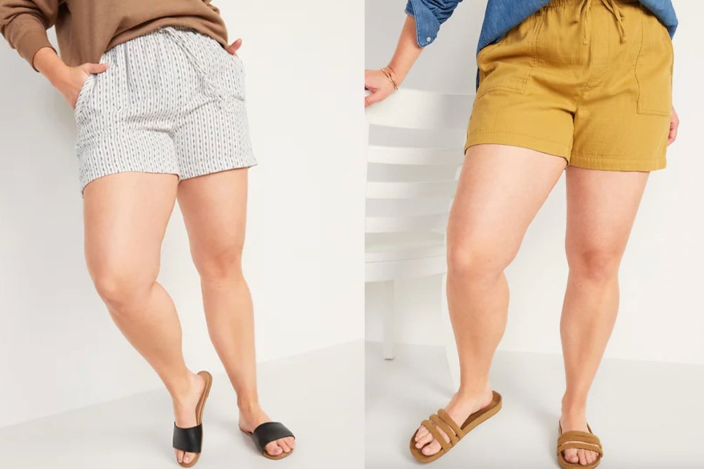 2 colors old navy twill shorts