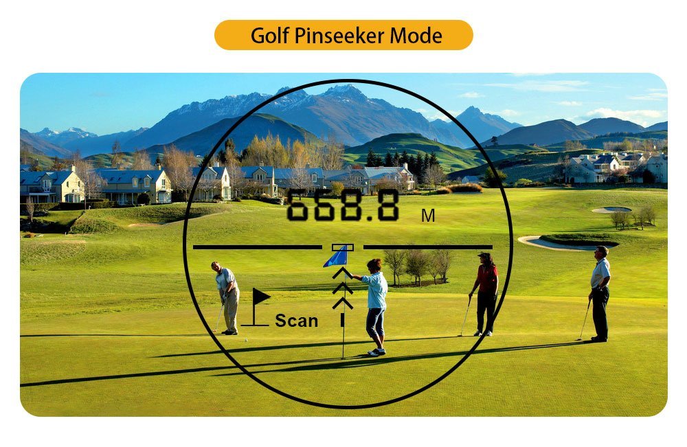 Laser Rangefinder for Golf