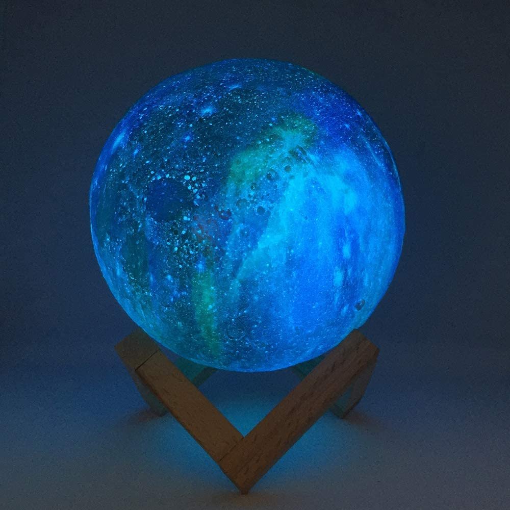 Rechargeable Starry Moon Lamp
