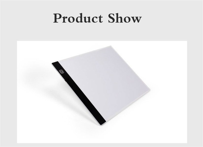 Dimmable LED Drawing Tablet