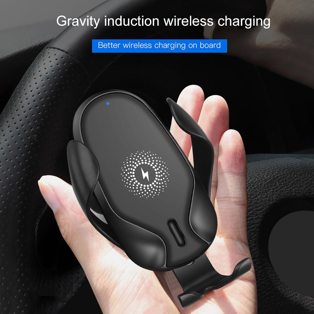 QI Wireless Car Phone Charger and Holder